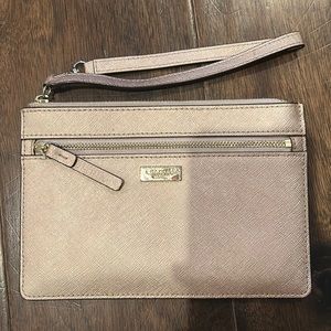 Kate Spade Gold/Rose Gold Clutch